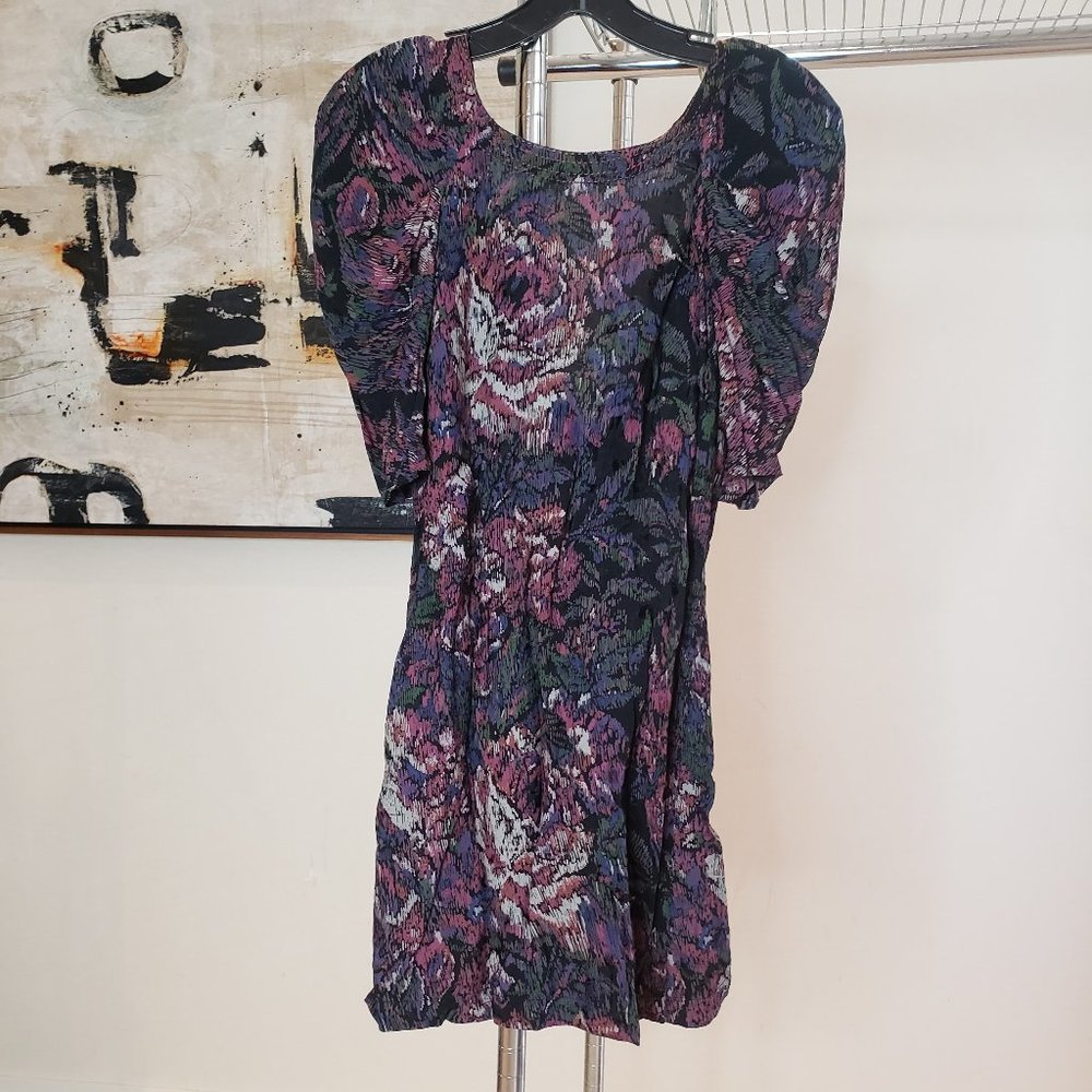 Urban Outfitters Low Back Flower Print Dress
